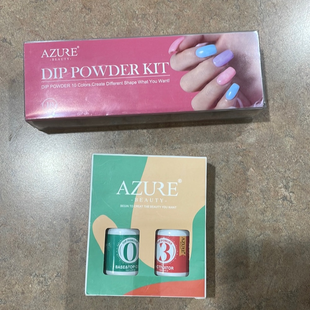 Azure Dip Nail Kit